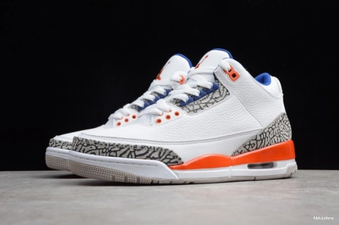 Cheap TBkick 'Knicks Jordan 3 Rivals' Retro 136064-148 Air 0713